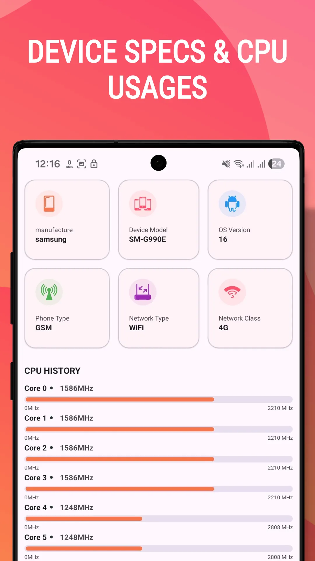 5G LTE Enabler screenshot