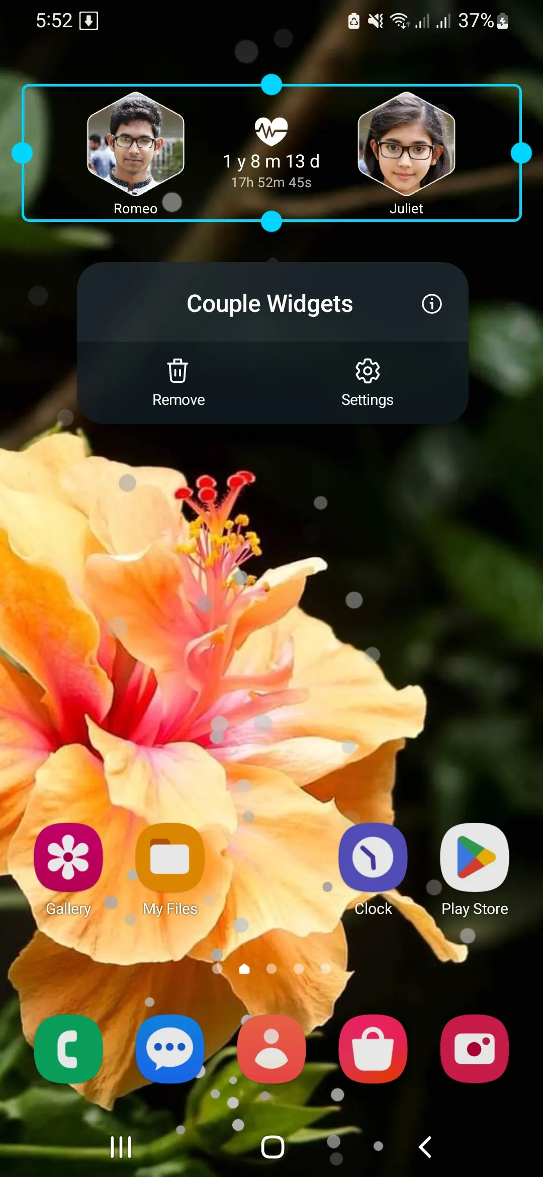 Couple Widgets screenshot 2