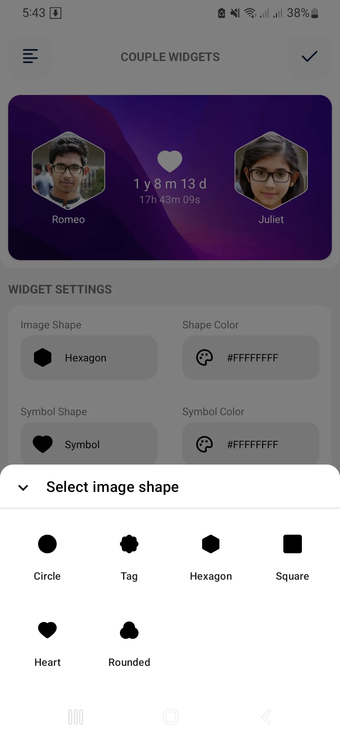 Couple Widgets screenshot 4