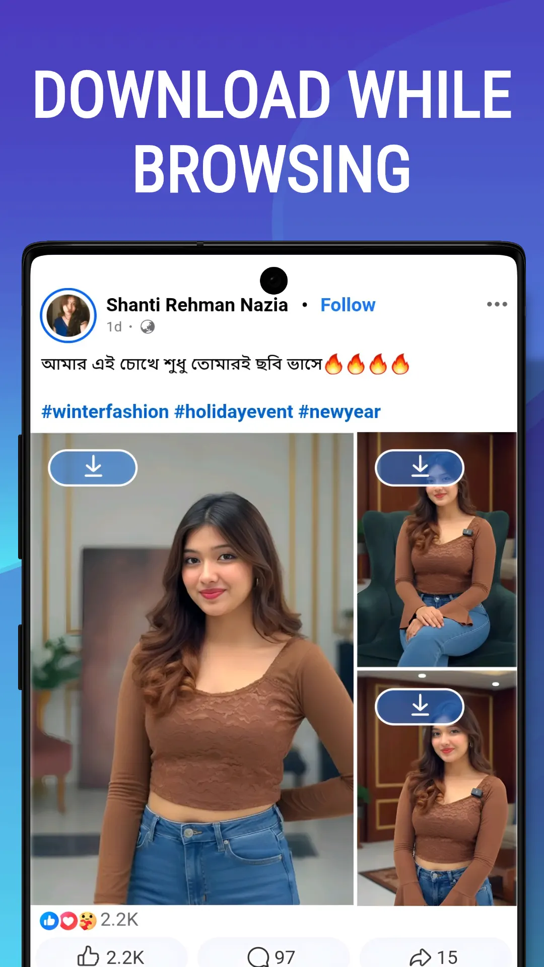 Facebook Video Downloader screenshot