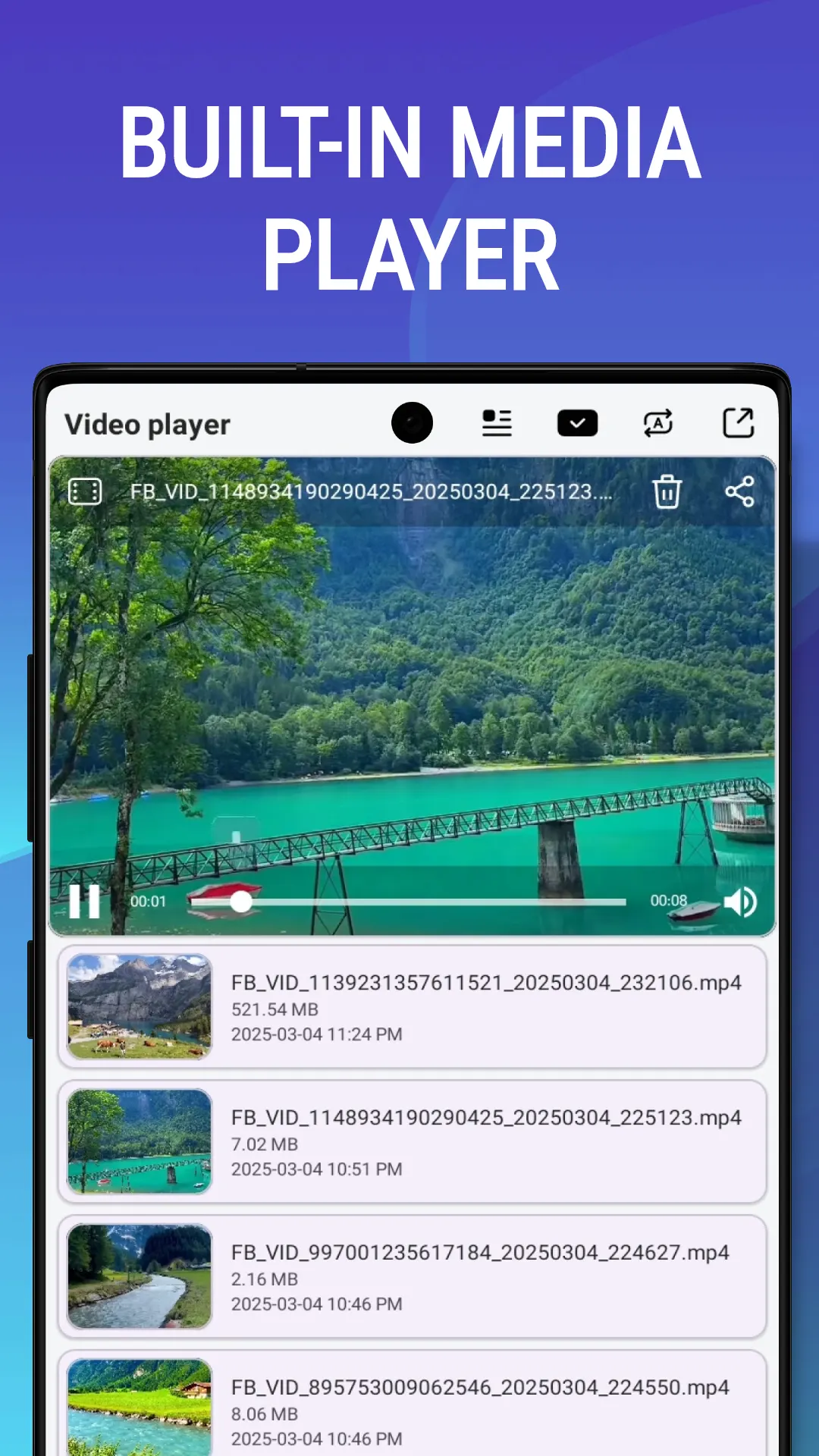 Facebook Video Downloader screenshot