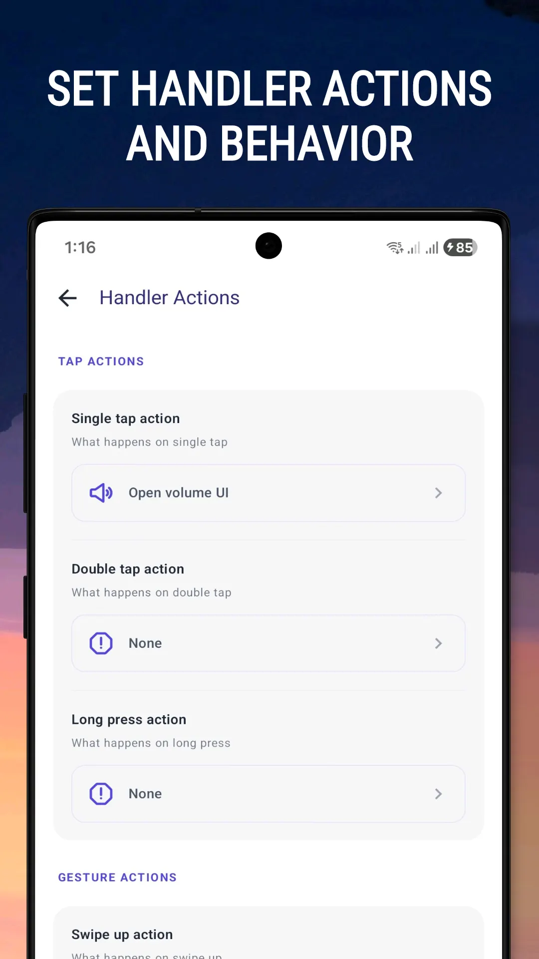 Gesture Volume screenshot