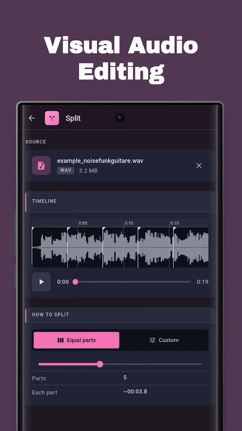 Sonary: MP3 & Noise Remover AI screenshot 5