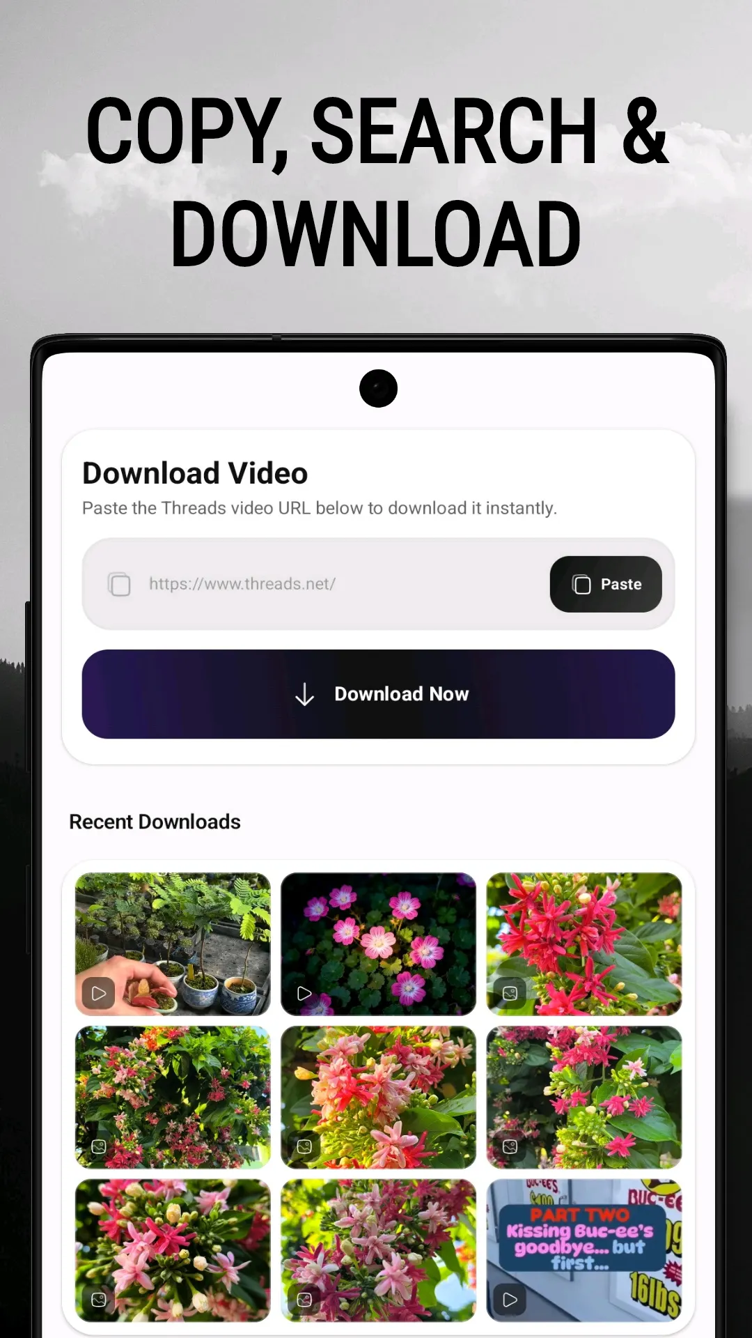 Threads Video Downloader screenshot